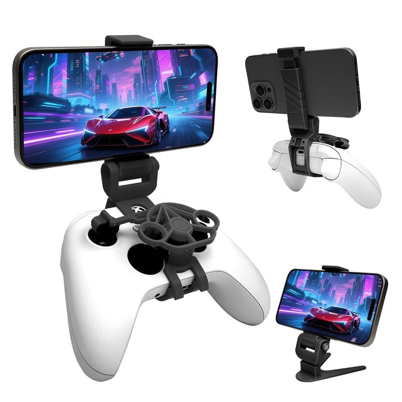 TXW Mini Steering Wheel with Phone Holder for X-box One/X-box Series X|S Game Controller,Racing Games Controller Steering Wheel Attachment Accessory - Image 1